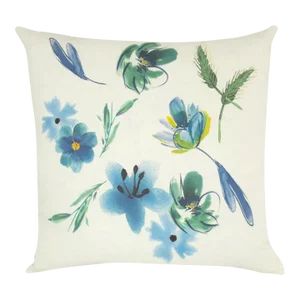 Blue Medley II Sunbrella Pillow