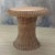 Vintage Rattan Table with Built-in Wooden Board, 1970s, in Very Good conditions. Designed 1970 to 1979