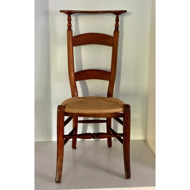 Mid 19th Century Mid 19th Century French Provincial Prie Dieu Chair For Sale - Image 5 of 13