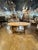 The 19th c. Italian Bleached Walnut Drop Leaf Table is a stylish and functional piece of furniture. This rectangular table...