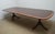 Henkel Harris Mahogany Banded Dining Table For Sale - Image 11 of 17