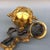 Gilded Bronze Lion Incense Burner, Foo Dog Finial & Carved Relief Lions, Chinoiserie Lidded Censer With Matching Stand For Sale - Image 4 of 9