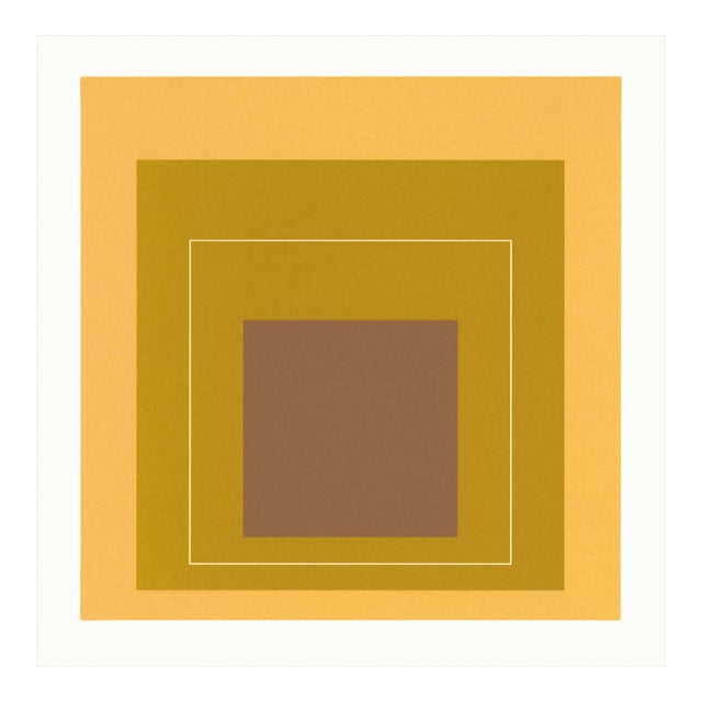 1966 Lithograph "WLS-XVl" by Josef Albers For Sale