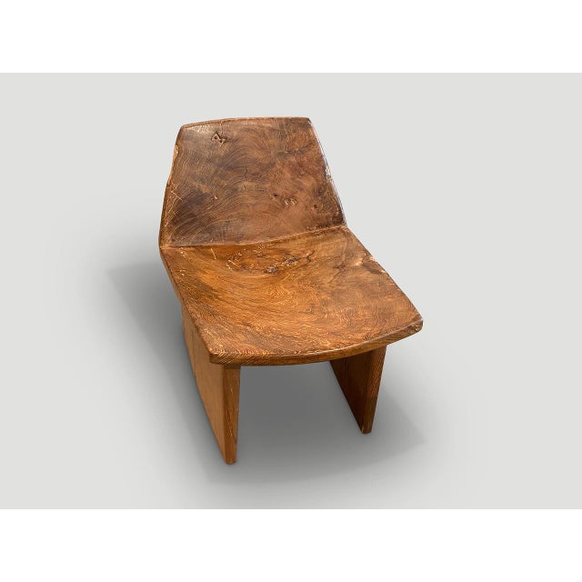 Andrianna Shamaris Low Wabi Sabi Chair or Side Table For Sale In New York - Image 6 of 18