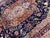Blue Antique Kirman Lavar Rug in Wool, 1890s For Sale - Image 8 of 18