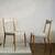 Blue Mid-Century Austrian Beech Dining Chairs attributed to Anna Lülja Praun, 1950s, Set of 2 For Sale - Image 8 of 13