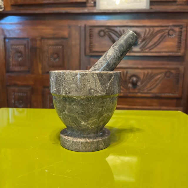 1960s Stone Mortar and Pestle For Sale In Atlanta - Image 6 of 6