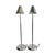 Modern Vintage Chrome Buffet Lamps - a Pair For Sale - Image 3 of 10