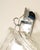 European Pressed Glass and Metal Wall Light, 1970s For Sale - Image 6 of 8