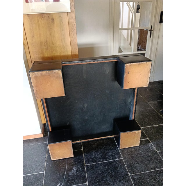 Vintage Leather Coffee Table by Sonja Wasseur, 1970s For Sale - Image 15 of 17