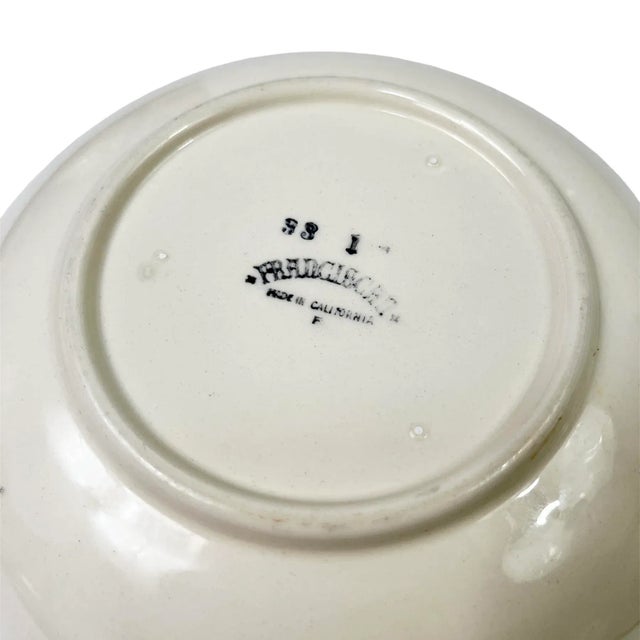 1950s 1950s Franciscan Desert Rose Vegetable Serving Bowls- Set of 2 For Sale - Image 5 of 8