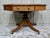 Antique Regency Octagonal English Oak Drum Table, 1810 For Sale - Image 4 of 10