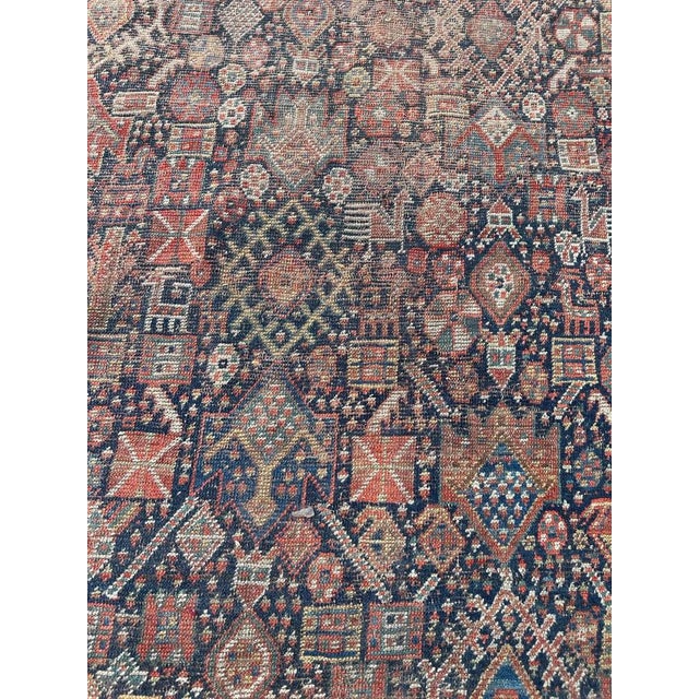 Antique Shiraz Rug with Tribal Pattern For Sale - Image 14 of 18
