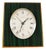 Vintage Chrome-Plated Table Clock For Sale