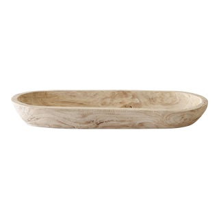 Paulownia Wood Dough Bowl For Sale