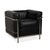 LC 2 Armchair in Black Leather by Le Corbusier for Cassina For Sale - Image 13 of 13