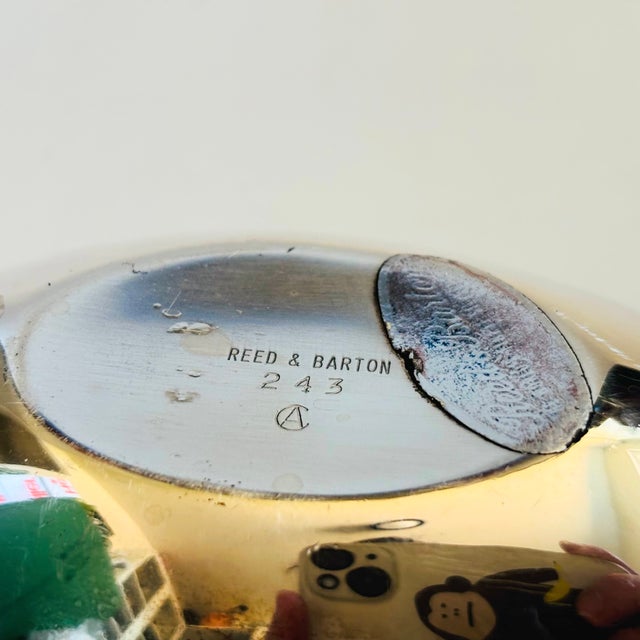 Mid Century Silverplate Bowl by Reed and Barton For Sale - Image 10 of 10