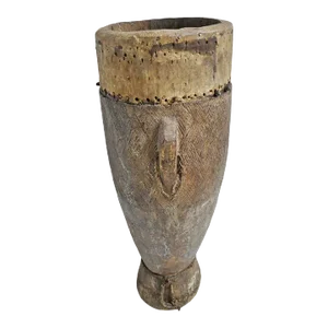Early 20th Century Vintage Kuba Drum Pot