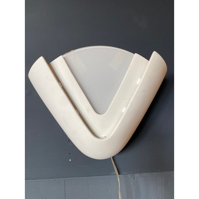 1980s 1980s Italian Opaline Sconces 1980 - Set of 2 For Sale - Image 5 of 6