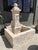 French Carved Limestone Fountain, Single Pillar With Ball Finial From Provence For Sale - Image 9 of 17