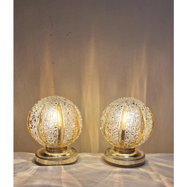 Vintage German Bedside Lamps from Marbach, 1970s, Set of 2 For Sale - Image 9 of 9