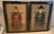 Mid 19th Century Framed Chinese Orr Korean Emperor and Empress 19th Century Ancestors, a Pair For Sale - Image 5 of 5