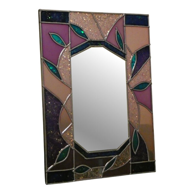 Table Photo Frame in Colored Glass and Tin by Vetreria Darte, Italy, 1990s For Sale