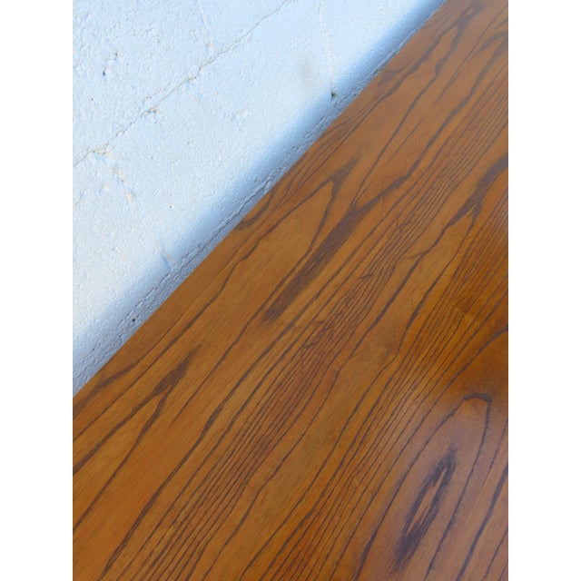 Mid Century Modern Royal Palm Solid Oak Long Low Dresser 5882 For Sale - Image 10 of 18