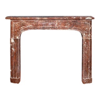 Mantel Antique Marble - French Provincial Style For Sale