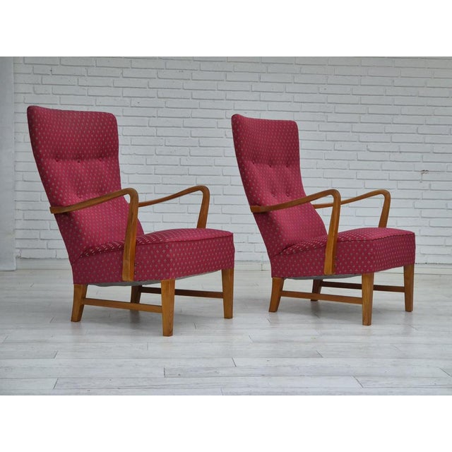 1970s Vintage Scandinavian Chair in Ash, 1970s For Sale - Image 5 of 18