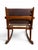 1960s Ecuadorian Mid-Century Tooled Leather Rocking Chair Attributed to Angel Pazmiño for Muebles De Estilo For Sale In West Palm - Image 6 of 7