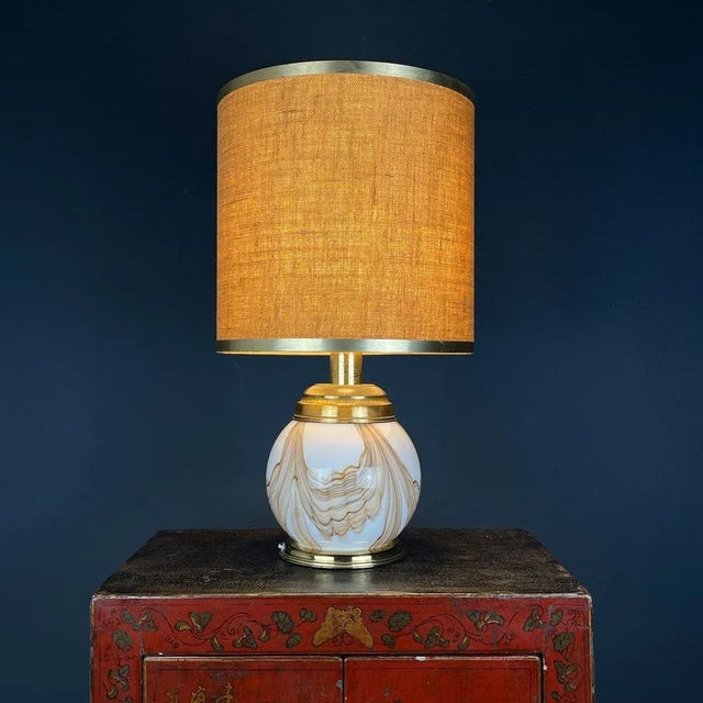 1970s Murano Glass Table Lamp, Italy, 1970s For Sale - Image 5 of 12