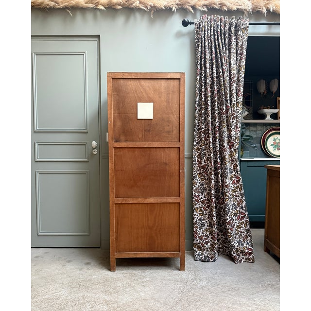 Wood Art Deco Parisian Oak Shop Display Cabinet, 1930s For Sale - Image 7 of 18