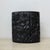 Bisque Black Porcelain Paper Relief Vase by Martin Freyer for Rosenthal, 1970s For Sale - Image 9 of 17
