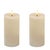 Kenneth Ludwig Chicago FIA Wick LED Candle (Set of 2) For Sale - Image 4 of 4
