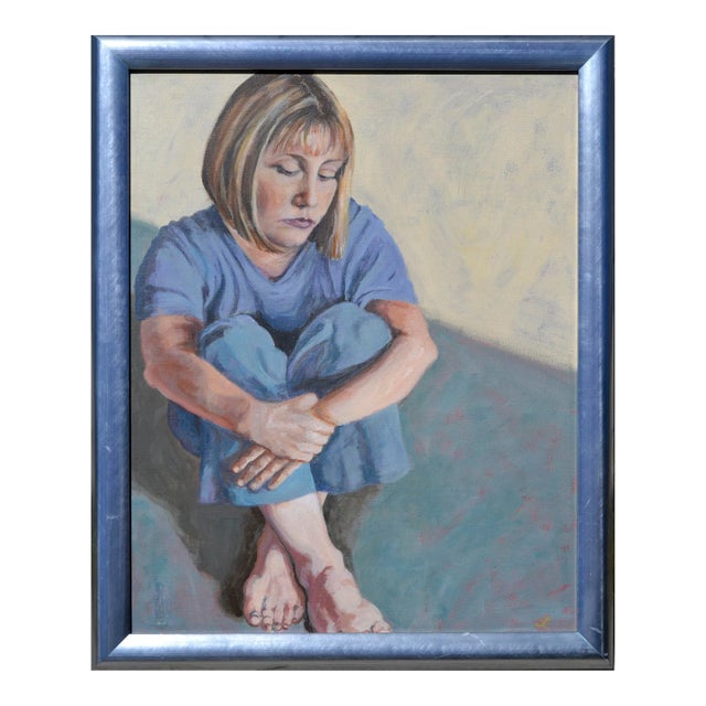 Lise, a Self Portrait of the Artist by Lise Lang Crowley For Sale