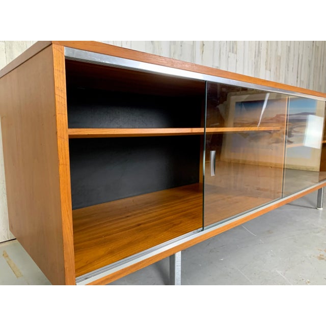 George Nelson for Herman Miller Low Walnut Credenza For Sale In Dallas - Image 6 of 12