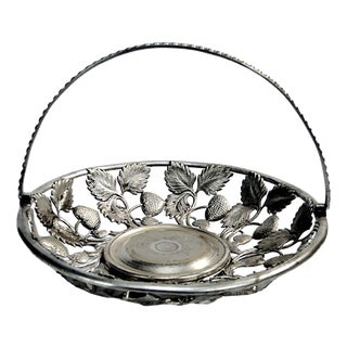 Fruit Basket from Fraget, Poland, Early 20th Century For Sale