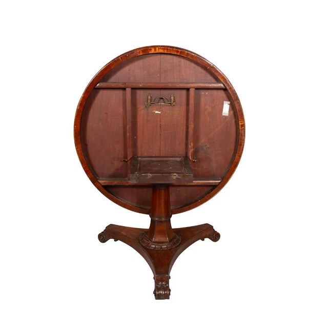 19th Century William IV Mahogany Center Table For Sale - Image 5 of 12