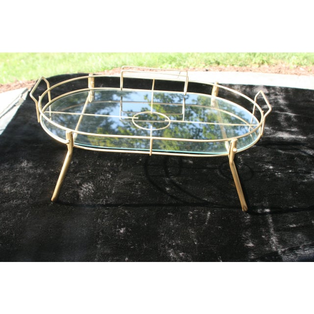 Tabletop bar or breakfast in bed. A unique spot for napkins. I love adding style to luxury moments. The piece is 25 inches...