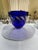 Late 20th Century Handmade Cobalt Glass Bowl Signed by Artist Linda Backus For Sale In Palm Springs - Image 6 of 9