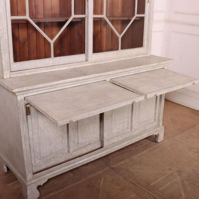 English Glazed Kitchen Cabinet For Sale - Image 9 of 15