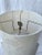 Metal Vintage Chinoiserie Porcelain Table Lamp W/Silk Pagoda Shade For Sale - Image 7 of 10