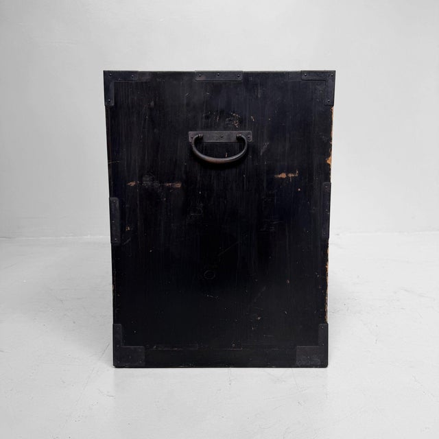 Antique Japanese Kimono Tansu Chest, 1910 For Sale - Image 13 of 18