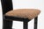 Black Set of 8 Liberty Postmodern Black Lacquered High Dining Chairs With Knoll Fabric For Sale - Image 8 of 10