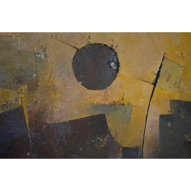 "The wonderful is always beautiful, there is even the wonderful that is beautiful." André Breton Abstract composition, Oil...