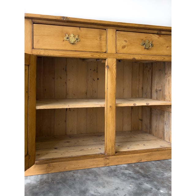 Antique English Pine School Cupboard For Sale In Portland, OR - Image 6 of 11