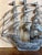 Vintage Brutalist Welded Metal Sailing Ship Wall Sculpture Mid Century For Sale - Image 9 of 17