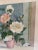 Vintage Asian Chinoiserie Framed Floral Lithograph For Sale - Image 4 of 8