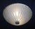 Glass 1960s Italian Clear Graniglia Murano Glass Flush Mount For Sale - Image 7 of 8